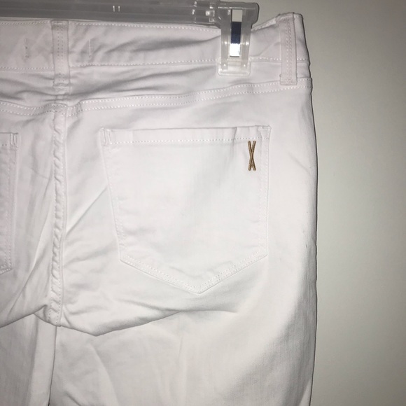 NWOT Vintage America white capris - Picture 7 of 9